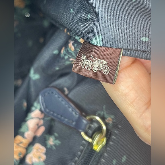 Blush Pink Coach Storybook Bag EUC - Picture 9 of 11